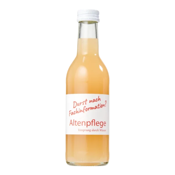 Water Concepts - Bottle of Apple Juice with logo and custom label