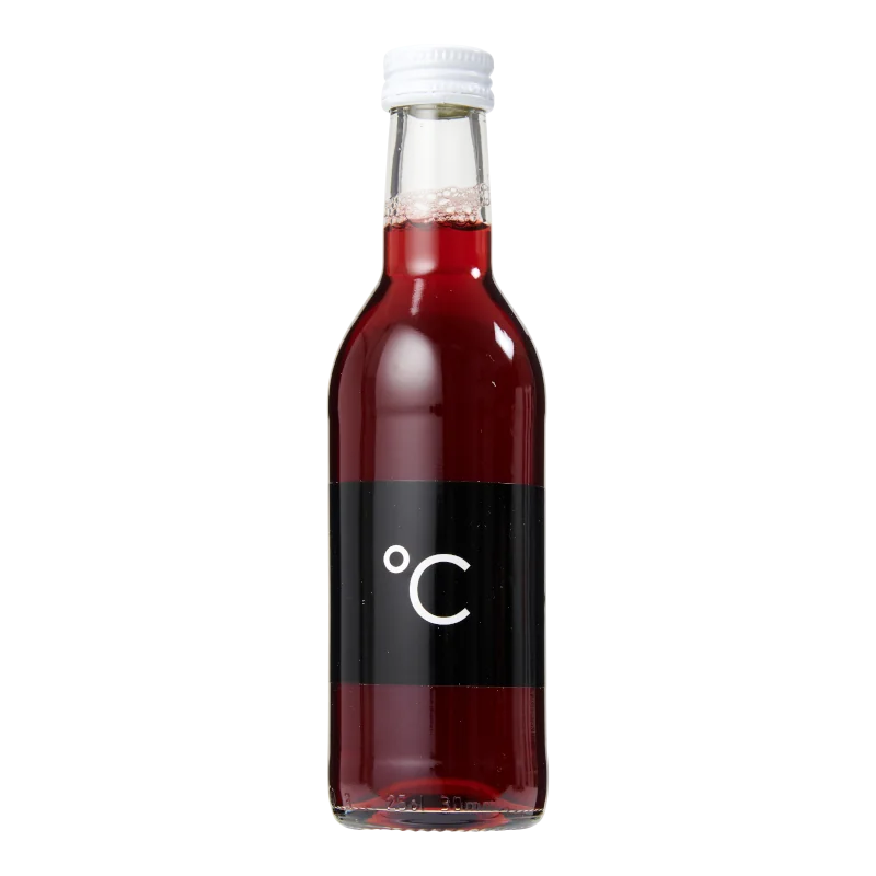 Water Concepts - Bottle of fruit juice Apple-Cherry with logo and label