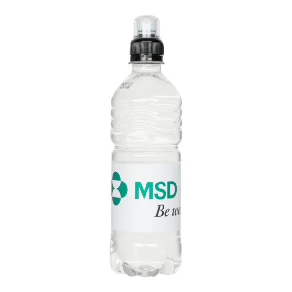 Water Concepts - water bottle sports cap with logo and label