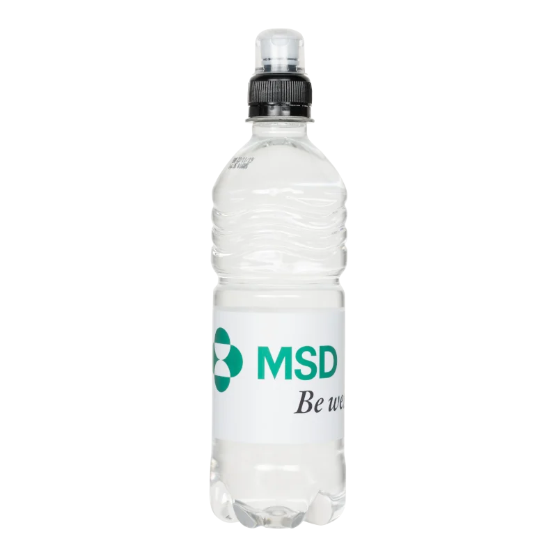 Water Concepts - water bottle sports cap with logo and label