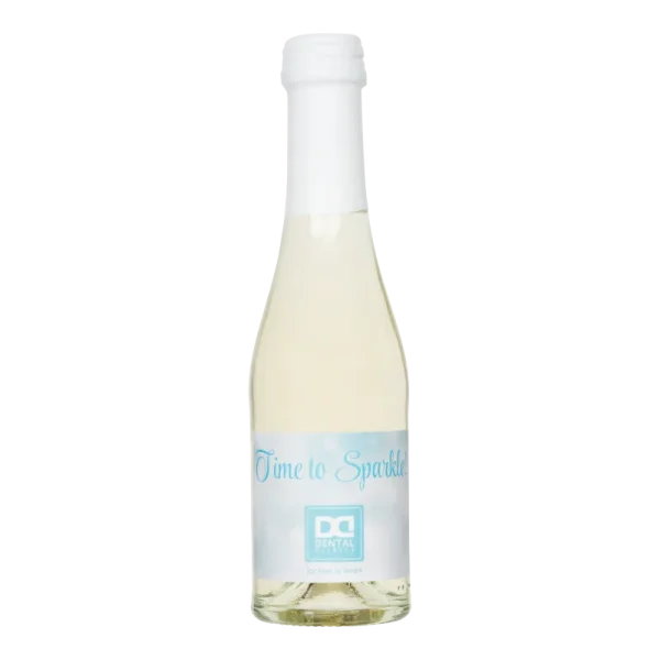 Water Concepts - Bottle of Secco Vino Frizzante wine with logo and label