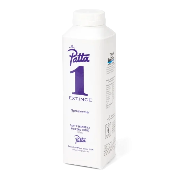 Water Concepts - cardboard water bottle with logo and print
