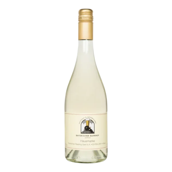 Water Concepts - Bottle of Secco Vino Frizzante wine with logo and label