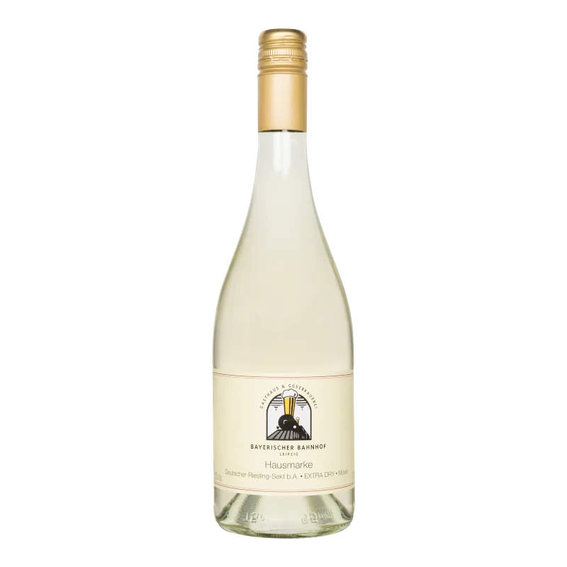 Water Concepts - Bottle of Secco Vino Frizzante wine with logo and label